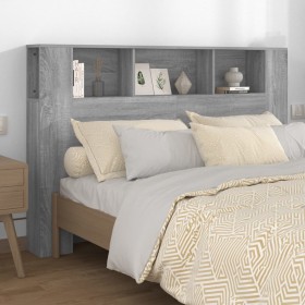 Sonoma gray headboard furniture 160x18.5x104.5 cm by vidaXL, Headboards and footboards - Ref: Foro24-817274, Price: 69,83 €, ...