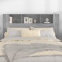 Mueble cabecero gris Sonoma 160x18,5x104,5 cm de vidaXL, Cabeceros y pies de cama - Ref: Foro24-817274, Precio: 69,83 €, Desc...