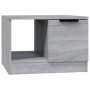 Mesa de centro madera contrachapada gris Sonoma 50x50x36 cm de vidaXL, Mesas de centro - Ref: Foro24-817076, Precio: 49,42 €,...