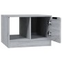 Mesa de centro madera contrachapada gris Sonoma 50x50x36 cm de vidaXL, Mesas de centro - Ref: Foro24-817076, Precio: 49,42 €,...