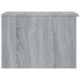 Mesa de centro madera contrachapada gris Sonoma 50x50x36 cm de vidaXL, Mesas de centro - Ref: Foro24-817076, Precio: 49,42 €,...