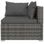 5-piece garden sofa set with gray synthetic rattan cushions by vidaXL, Garden sets - Ref: Foro24-3101437, Price: 368,93 €, Di...