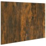 Smoked oak plywood headboard 120x1.5x80 cm by vidaXL, Headboards and footboards - Ref: Foro24-816970, Price: 45,92 €, Discoun...