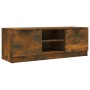 TV-Schrank aus geräuchertem Eichensperrholz, 102 x 35 x 36,5 cm von vidaXL, TV-Möbel - Ref: Foro24-817132, Preis: 62,99 €, Ra...