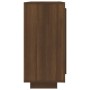 Aparador madera contrachapada color roble marrón 92x35x75 cm de vidaXL, Aparadores - Ref: Foro24-817242, Precio: 70,53 €, Des...