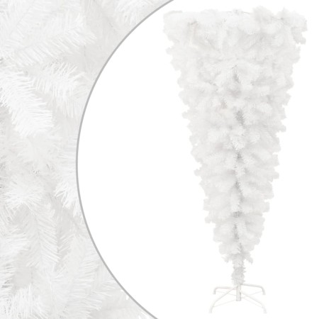 Árbol de Navidad artificial al revés con soporte blanco 120 cm de vidaXL, Arboles de navidad - Ref: Foro24-344665, Precio: 27...