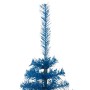 Half artificial Christmas tree with blue PVC support 180 cm by vidaXL, Christmas trees - Ref: Foro24-344682, Price: 24,21 €, ...