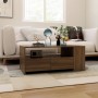 Oak brown engineered wood coffee table 102x55x42 cm by vidaXL, Coffee table - Ref: Foro24-816936, Price: 82,99 €, Discount: %