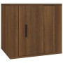 Nightstands 2 units brown oak color 50x39x47 cm by vidaXL, Lockers and storage cabinets - Ref: Foro24-816703, Price: 55,28 €,...