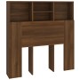 Mueble cabecero marrón roble 100x19x103,5 cm de vidaXL, Cabeceros y pies de cama - Ref: Foro24-817245, Precio: 54,16 €, Descu...