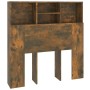 Armario cabecero roble ahumado 100x19x103,5 cm de vidaXL, Cabeceros y pies de cama - Ref: Foro24-817243, Precio: 49,99 €, Des...