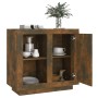 Smoked oak sideboard 80x40x75 cm by vidaXL, Sideboards - Ref: Foro24-817237, Price: 63,25 €, Discount: %