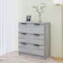 Aparador de madera contrachapada gris Sonoma 60x30x70 cm de vidaXL, Aparadores - Ref: Foro24-816986, Precio: 89,90 €, Descuen...