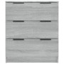 Aparador de madera contrachapada gris Sonoma 60x30x70 cm de vidaXL, Aparadores - Ref: Foro24-816986, Precio: 89,90 €, Descuen...