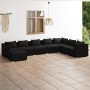 8-teiliges Gartenmöbel-Set und schwarze synthetische Rattankissen von vidaXL, Gartensets - Ref: Foro24-3101856, Preis: 764,70...