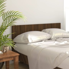 Brown oak plywood bed headboard 160x1.5x80cm by vidaXL, Headboards and footboards - Ref: Foro24-816975, Price: 68,99 €, Disco...