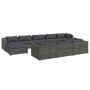 Garden furniture set 10 pieces and gray synthetic rattan cushions by vidaXL, Garden sets - Ref: Foro24-3102045, Price: 1,00 €...