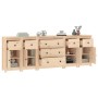 Sideboard aus massivem Kiefernholz, 230 x 35 x 80 cm von vidaXL, Sideboards - Ref: Foro24-3114094, Preis: 333,66 €, Rabatt: %