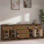 Honey brown solid pine wood sideboard 230 x 35 x 80 cm by vidaXL, Sideboards - Ref: Foro24-3114097, Price: 332,99 €, Discount: %