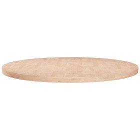 Round oak wood untreated table top Ø70x2.5cm by vidaXL, Table tops - Ref: Foro24-342904, Price: 60,31 €, Discount: %