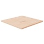 Tablero de mesa cuadrada madera de roble sin tratar 70x70x2,5cm de vidaXL, Tableros para mesas - Ref: Foro24-342931, Precio: ...