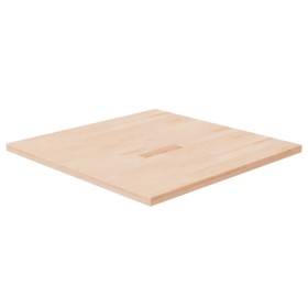 Quadratische Tischplatte unbehandeltes Eichenholz 70x70x2,5cm von vidaXL, Tischplatten - Ref: Foro24-342931, Preis: 72,89 €, ...