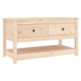 Solid pine wood coffee table 102x49x55 cm by vidaXL, Coffee table - Ref: Foro24-820921, Price: 104,44 €, Discount: %