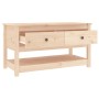 Solid pine wood coffee table 102x49x55 cm by vidaXL, Coffee table - Ref: Foro24-820921, Price: 104,44 €, Discount: %