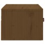 Brown honey wall-mounted bedside table 40x29.5x22 cm by vidaXL, Lockers and storage cabinets - Ref: Foro24-820992, Price: 31,...