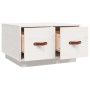 Mesa de centro de madera maciza de pino blanco 60x53x35 cm de vidaXL, Mesas de centro - Ref: Foro24-820967, Precio: 94,99 €, ...