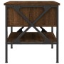 Oak brown engineered wood bedside table 40x42x45 cm by vidaXL, Nightstands - Ref: Foro24-825961, Price: 48,10 €, Discount: %