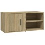 Mueble TV 2 uds madera contrachapada roble Sonoma 80x31,5x36 cm de vidaXL, Muebles TV - Ref: Foro24-819443, Precio: 70,99 €, ...