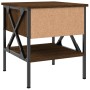 Oak brown engineered wood bedside table 40x42x45 cm by vidaXL, Nightstands - Ref: Foro24-825961, Price: 48,10 €, Discount: %