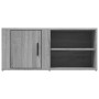 Sonoma gray plywood TV cabinet 80x31.5x36 cm by vidaXL, TV Furniture - Ref: Foro24-819448, Price: 43,77 €, Discount: %