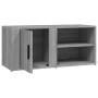 Sonoma gray plywood TV cabinet 80x31.5x36 cm by vidaXL, TV Furniture - Ref: Foro24-819448, Price: 43,77 €, Discount: %