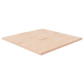 Square oak wood untreated table top 90x90x2.5cm by vidaXL, Table tops - Ref: Foro24-342933, Price: 128,04 €, Discount: %