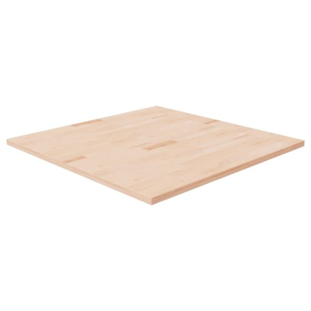 Tablero de mesa cuadrada madera de roble sin tratar 90x90x2,5cm de vidaXL, Tableros para mesas - Ref: Foro24-342933, Precio: ...