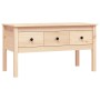 Solid pine wood coffee table 102x49x55 cm by vidaXL, Coffee table - Ref: Foro24-820941, Price: 80,39 €, Discount: %