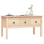 Solid pine wood coffee table 102x49x55 cm by vidaXL, Coffee table - Ref: Foro24-820941, Price: 80,39 €, Discount: %