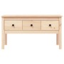 Solid pine wood coffee table 102x49x55 cm by vidaXL, Coffee table - Ref: Foro24-820941, Price: 80,39 €, Discount: %