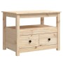 Mesa de centro de madera maciza de pino 71x49x55 cm de vidaXL, Mesas de centro - Ref: Foro24-820936, Precio: 75,33 €, Descuen...