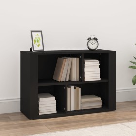 Aparador de madera contrachapada negro 80x30x54 cm de vidaXL, Aparadores - Ref: Foro24-819477, Precio: 57,99 €, Descuento: %