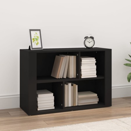 Aparador de madera contrachapada negro 80x30x54 cm de vidaXL, Aparadores - Ref: Foro24-819477, Precio: 57,92 €, Descuento: %