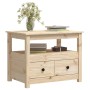 Solid pine wood coffee table 71x49x55 cm by vidaXL, Coffee table - Ref: Foro24-820936, Price: 75,40 €, Discount: %