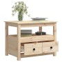 Mesa de centro de madera maciza de pino 71x49x55 cm de vidaXL, Mesas de centro - Ref: Foro24-820936, Precio: 75,33 €, Descuen...