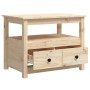 Mesa de centro de madera maciza de pino 71x49x55 cm de vidaXL, Mesas de centro - Ref: Foro24-820936, Precio: 75,33 €, Descuen...