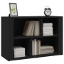 Aparador de madera contrachapada negro 80x30x54 cm de vidaXL, Aparadores - Ref: Foro24-819477, Precio: 57,92 €, Descuento: %