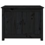 Mesa de centro de madera maciza de pino negro 71x49x55 cm de vidaXL, Mesas de centro - Ref: Foro24-820930, Precio: 84,99 €, D...