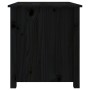 Mesa de centro de madera maciza de pino negro 71x49x55 cm de vidaXL, Mesas de centro - Ref: Foro24-820930, Precio: 84,99 €, D...