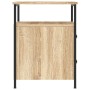 Mesita de noche madera de ingeniería roble Sonoma 44x45x60 cm de vidaXL, Mesitas de noche - Ref: Foro24-826005, Precio: 61,32...